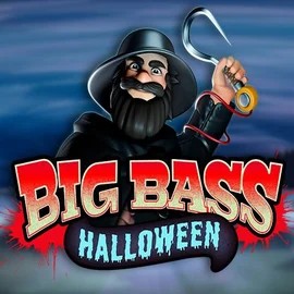 Official Slots logo: Big Bass Halloween by Pragmatic Play at SpinoGambino Casino