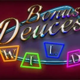 Bonus Deuces Wild (RTG) slot logo by RTG (Reel Time Gaming) at SpinoGambino Casino