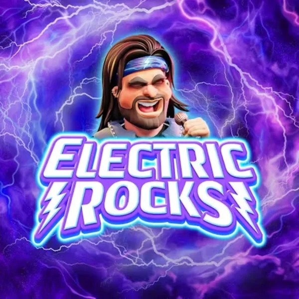 Electric Rocks by Inspired Gaming, showcased at spinogambino-casino.eu.com – game logo