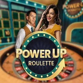 PowerUP Roulette game by Pragmatic Play – logo hosted on SpinoGambino Casino