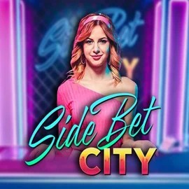 Side Bet City online game logo by Evolution on spinogambino-casino.eu.com