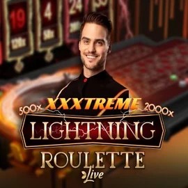 XXXtreme Lightning Roulette logo by Evolution SpinoGambino Casino